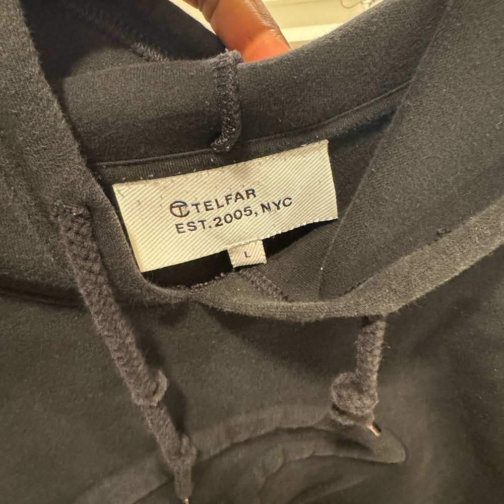 Black Telfar Hoodie (Large)